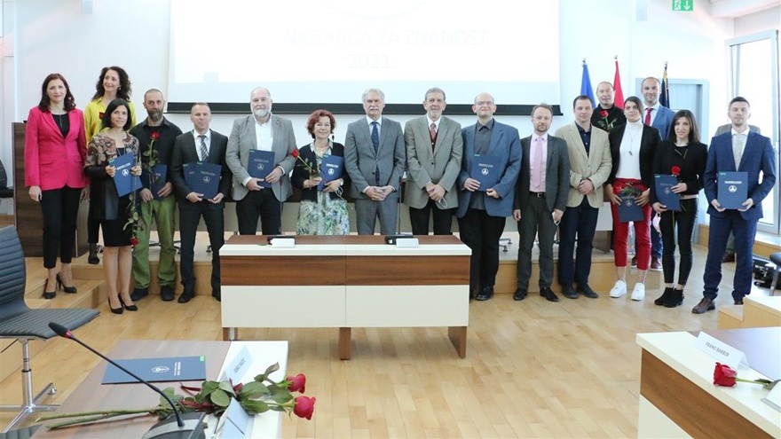Svečano dodijeljene Nagrade za znanost Sveučilišta u Splitu